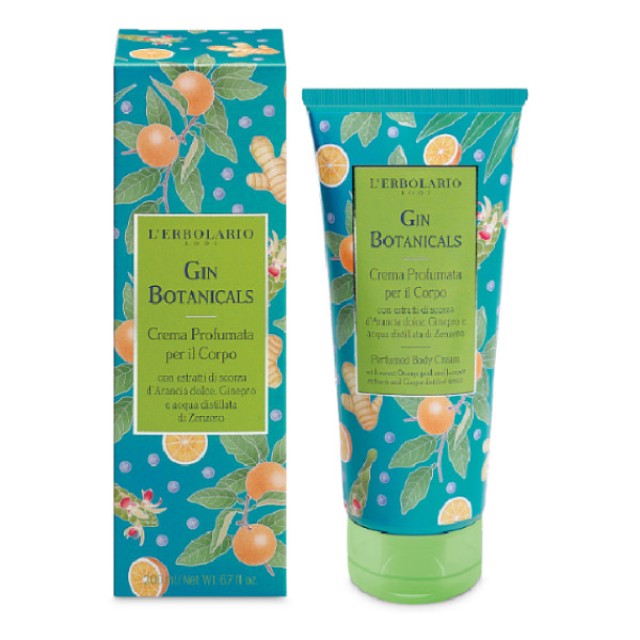 L'Erbolario Gin Botanicals Perfumed Body Cream 200ml