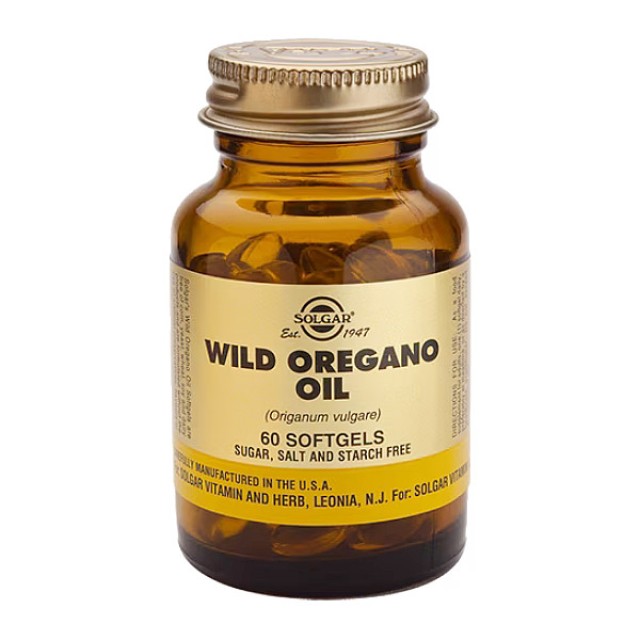 Solgar Wild Oregano Oil 60 μαλακές κάψουλες