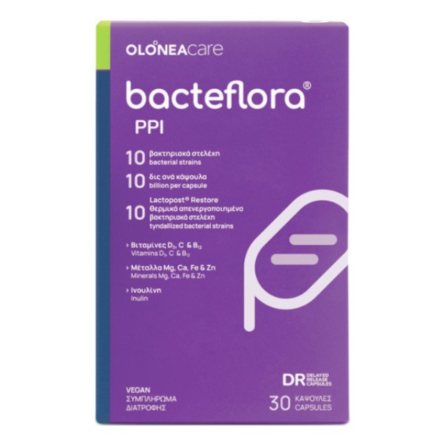 Olonea Bacteflora PPI 30 κάψουλες