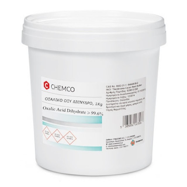 Chemco Οξαλικό Οξύ Διένυδρο 1Kg