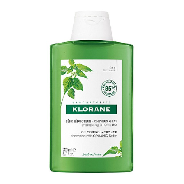 Klorane Ortie Shampoo for Oily Hair with Nettle 200ml