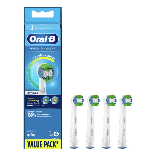 Oral-B Precision Clean Ανταλλακτικές Κεφαλές 4 τεμάχια