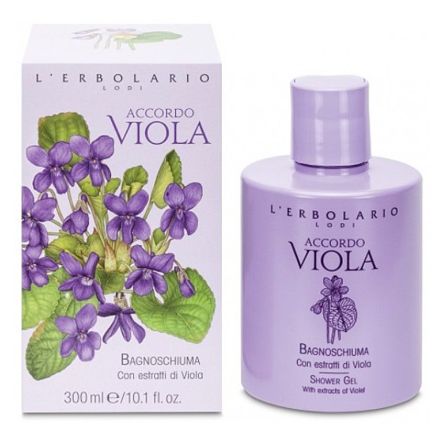 L'Erbolario Accordo Viola Shower Gel 300ml