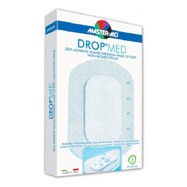 Master Aid Drop Med 5x7cm 5 τεμάχια