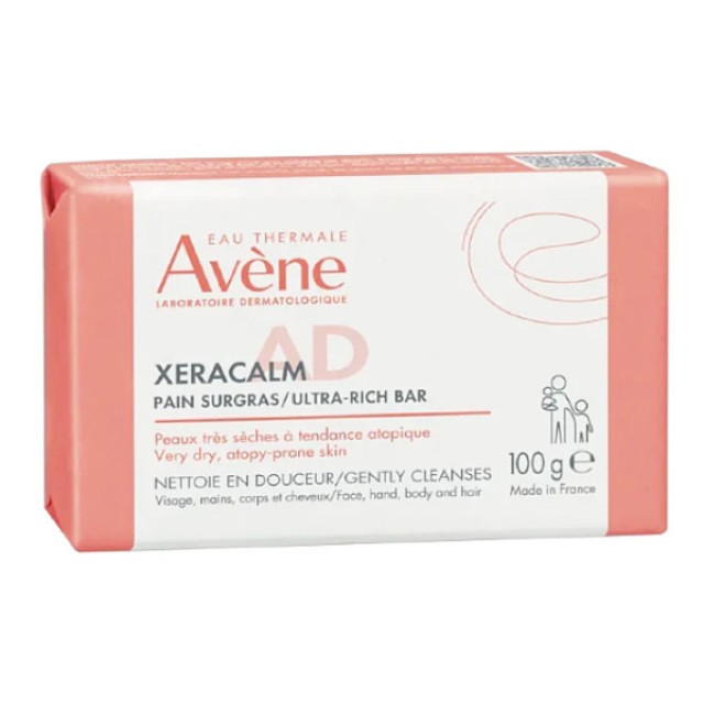 Avene Xeracalm A.D Ultra-Rich Cleansing Bar 100g