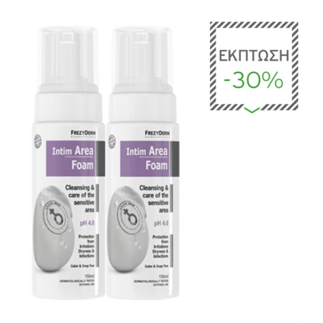 Frezyderm Intim Area Foam 2x150ml Special Price