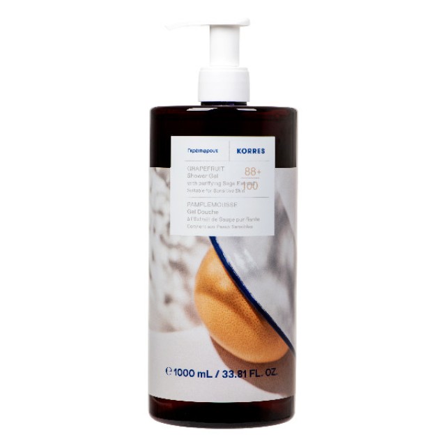 Korres Grapefruit Shower Gel 1000ml