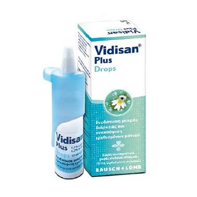 Bausch & Lomb Vidisan Plus Drops 10ml