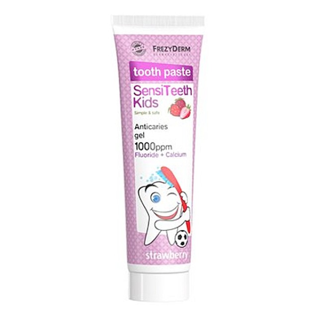 Frezyderm Sensiteeth Kids Toothpaste 1000ppm γεύση Φράουλα 50ml