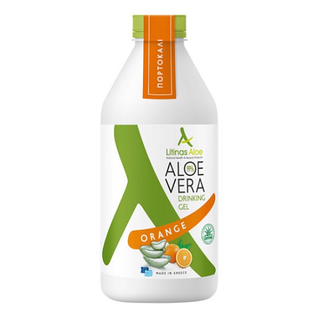 Litinas Aloe Vera Drinking Gel Orange 1000ml