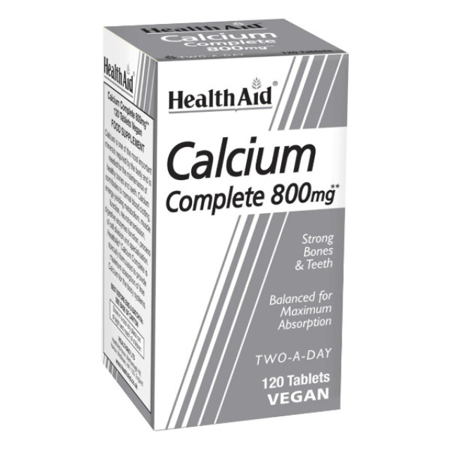 Health Aid Calcium Complete 120 ταμπλέτες