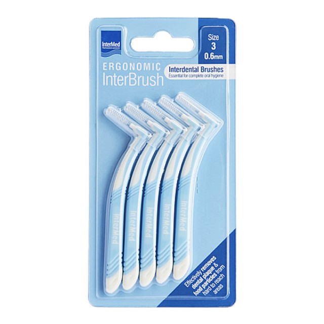 Intermed Ergonomic InterBrush Size 3 0.6mm 5 pieces