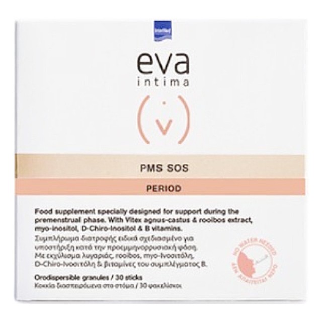 Intermed Eva Intima PMS SOS Period 30 φακελίσκοι