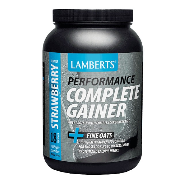 Lamberts Complete Gainer γεύση Φράουλα 1816g