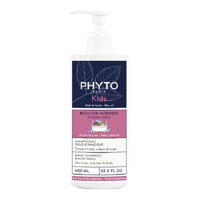 Phyto Kids Boucles Intenses Magic Shampoo and Body Wash 400ml