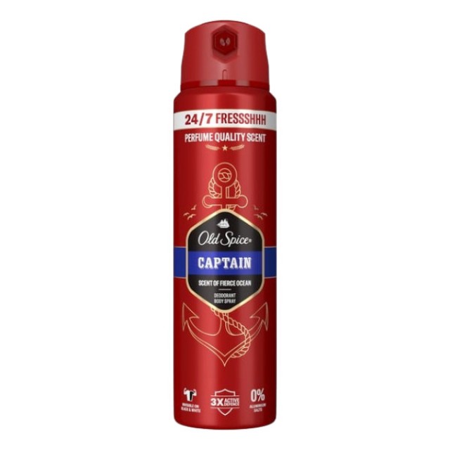 Old Spice Captain Deodorant Body Spray 150ml