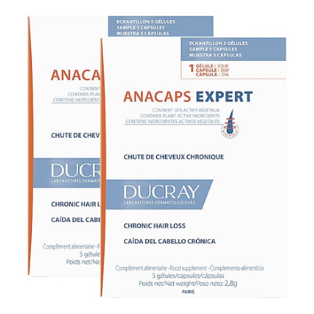 Ducray Anacaps Expert against Hair Loss Promo 2x30 capsules