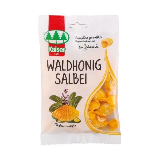 Kaiser Waldhonig Salbei Καραμέλες για τον Βήχα 90g