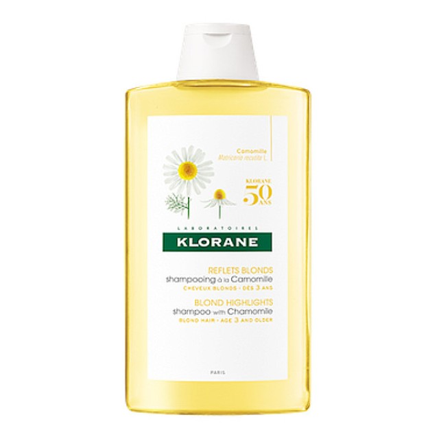 Klorane Camomille Shampoo for Blonde Highlights with Chamomile 400ml