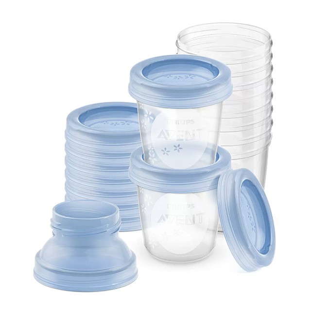 Philips Avent Δοχεία Φύλαξης Μητρικού Γάλατος 180ml 10 τεμάχια