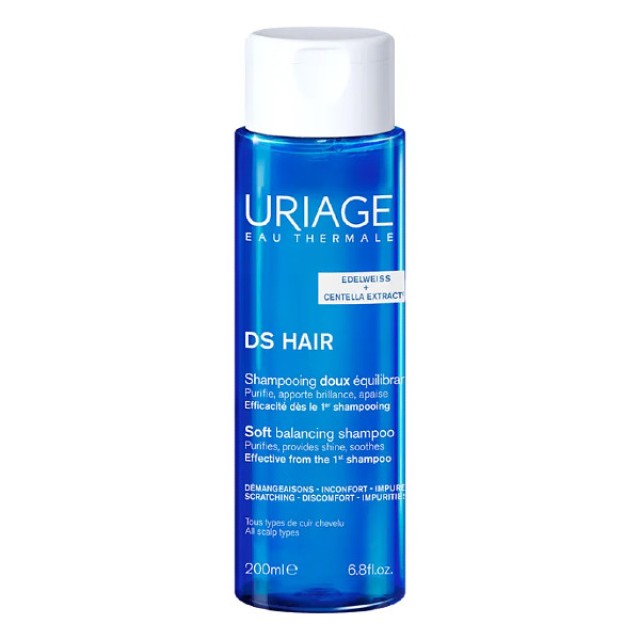 Uriage DS Hair Soft Balancing Shampoo 200ml