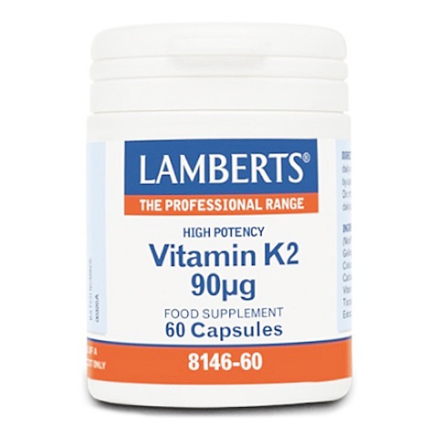 Lamberts Vitamin K2 90μg 60 κάψουλες