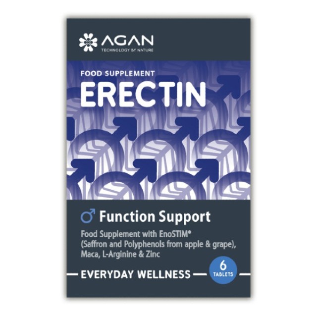 Agan Erectin 6 ταμπλέτες