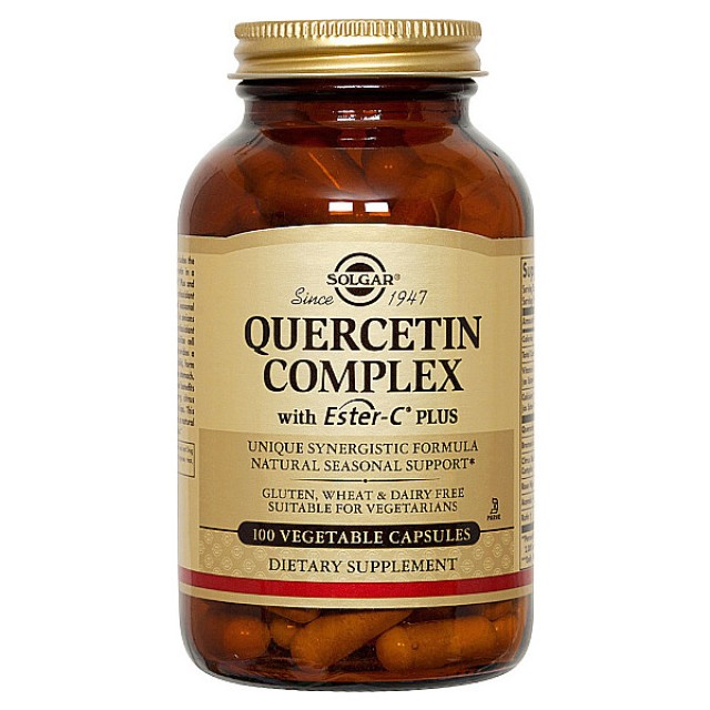 Solgar Quercetin Complex with Ester-C Plus 100 φυτοκάψουλες