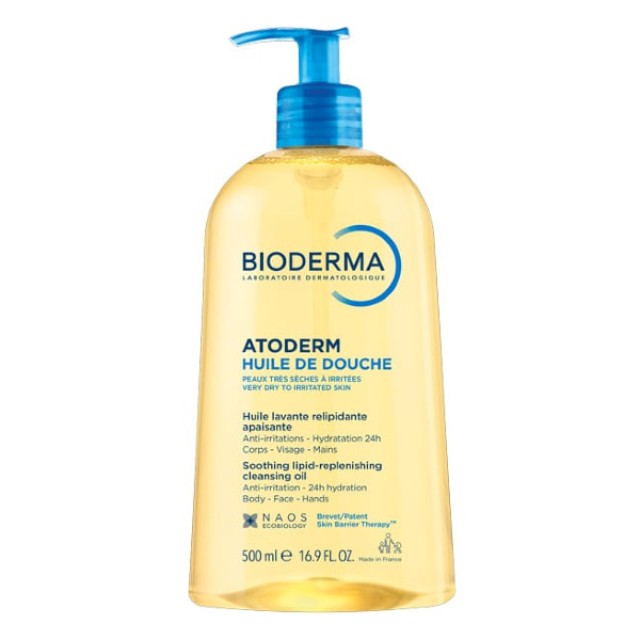Bioderma Atoderm Soothing Lipid-Replenishing Cleansing Oil 500ml