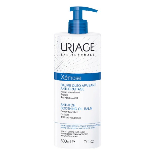 Uriage Xemose Anti-Itch Soothing Oil Balm 500ml