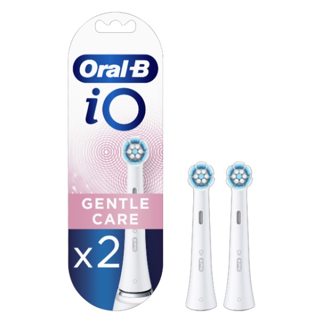 Oral-B iO Gentle Care White Brush Heads 2 pcs