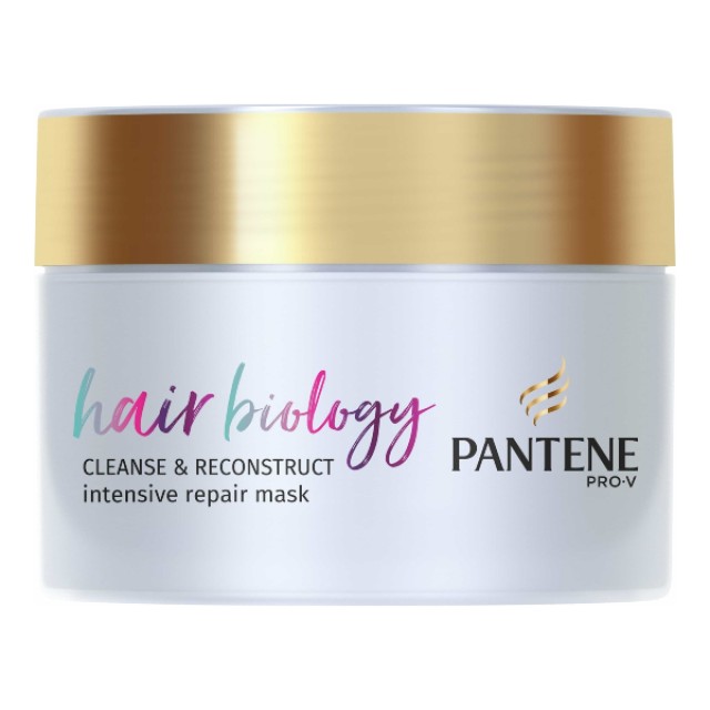 Pantene Pro V Hair Biology Cleanse & Reconstruct Mask 160ml