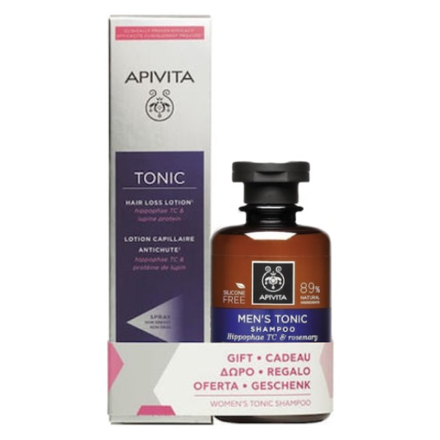 Apivita Promo Tonic Hair Loss Lotion 150ml + Δώρο Men's Tonic Shampoo 250ml