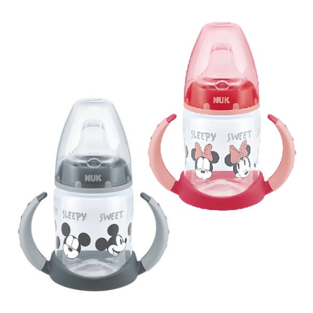 Nuk First Choice Learner Bottle με Δείκτη Ελέγχου Θερμοκρασίας Mickey ή Minnie 6-18m 150ml