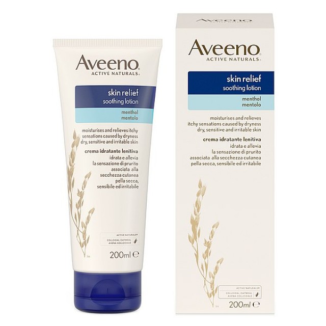 Aveeno Skin Relief Soothing Lotion με Μενθόλη 200ml