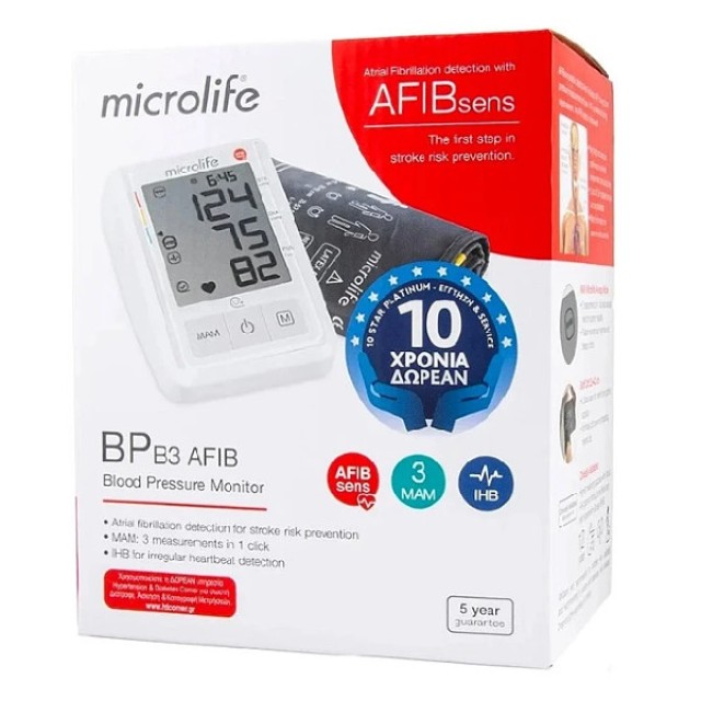 Microlife BP B3 AFIB Blood Pressure Monitor