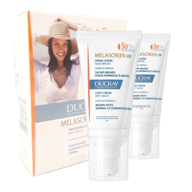 Ducray Melascreen Duo Promo UV Light Cream Anti-Brown Spots SPF50 Special Prize -20% 2x40ml