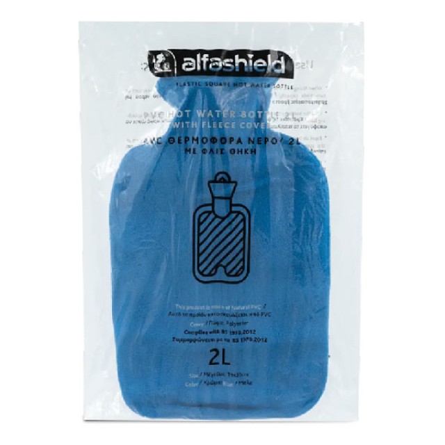 Alfashield PVC Hot Water Bottle 2000ml