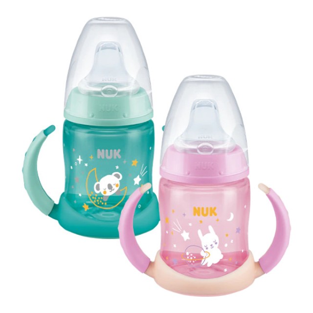 Nuk First Choice Learner Bottle Night με Δείκτη Ελέγχου Θερμοκρασίας Πράσινο ή Κόκκινο 6-18m 150ml