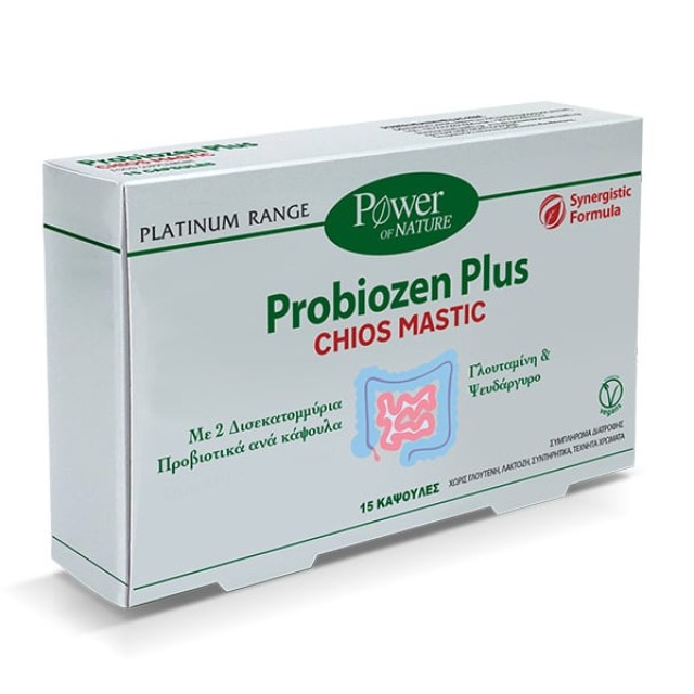 Power Health Platinum Range Probiozen Plus Chios Mastic 15 κάψουλες