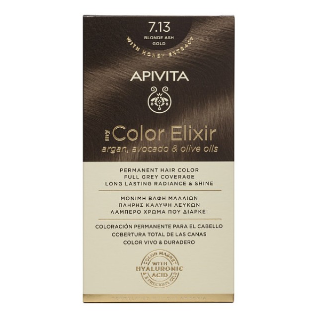 Apivita My Color Elixir 7.13 Blonde Ash Gold