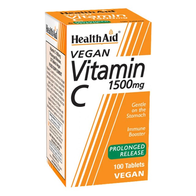 Health Aid Vitamin C 1500mg 100 ταμπλέτες