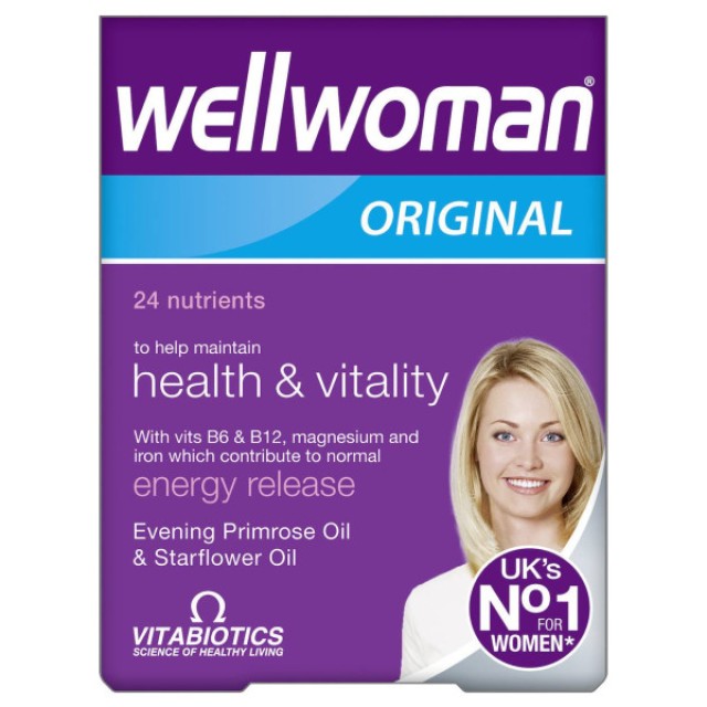 Vitabiotics Wellwoman Original 30 κάψουλες