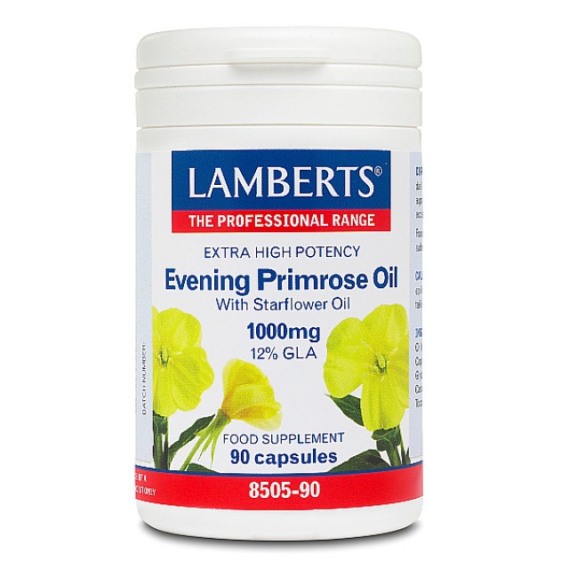 Lamberts Evening Primrose Oil With Starflower Oil 1000mg 90 capsules