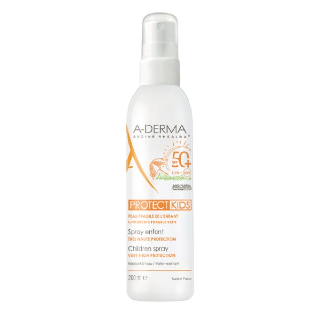 A-Derma Protect Παιδικό Αντηλιακό Σπρέι SPF 50+ 200ml