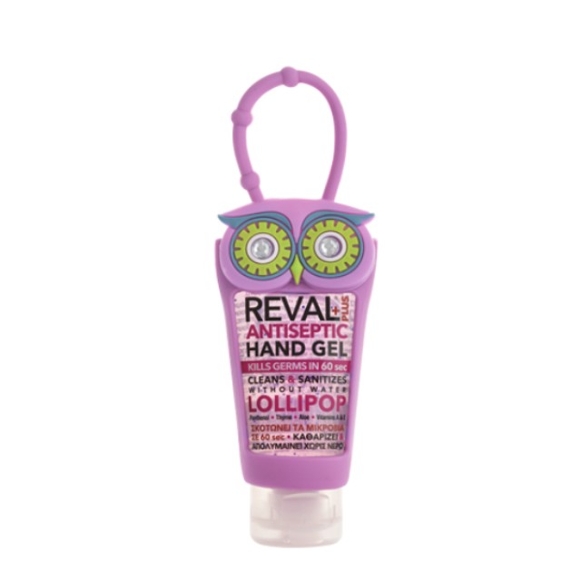 Intermed Reval Hand Gel Lollipop Owl Pink Case 30ml