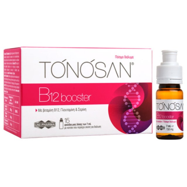 Uni-Pharma Tonosan B12 Booster 15x7ml