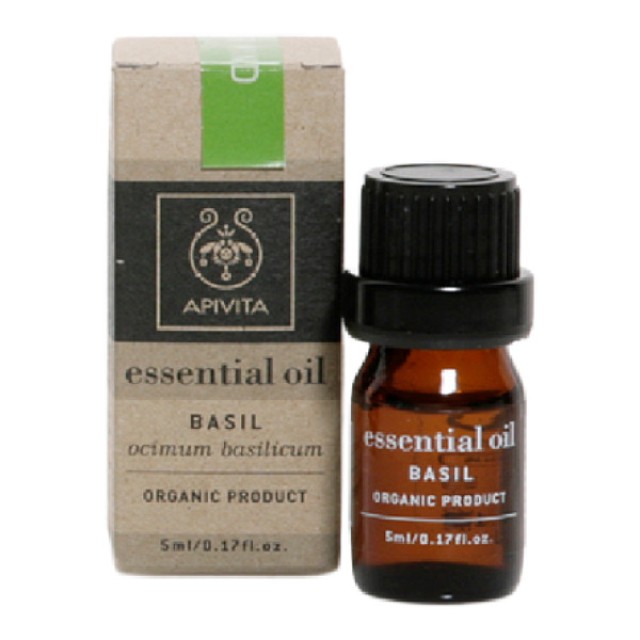 Apivita Essential Oil Basil 5ml