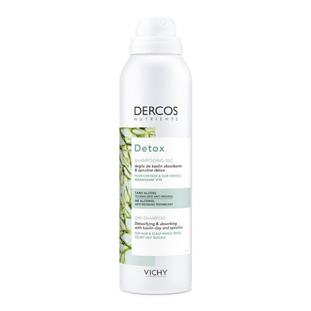 Vichy Dercos Nutrients Detox Dry Shampoο 150ml