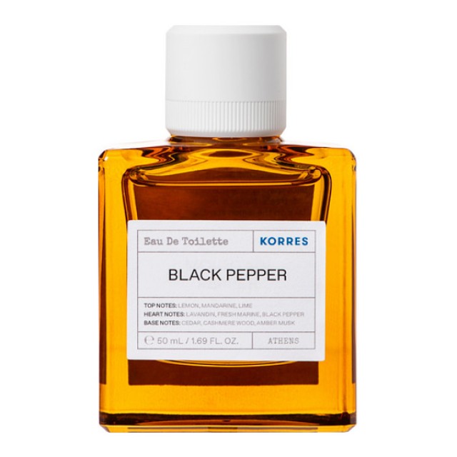 Korres Black Pepper Eau de Toilette 50ml